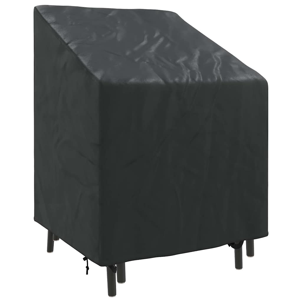 Garden Chair Cover Black 75 x 78 x 65 / 100 cm 600D fabric